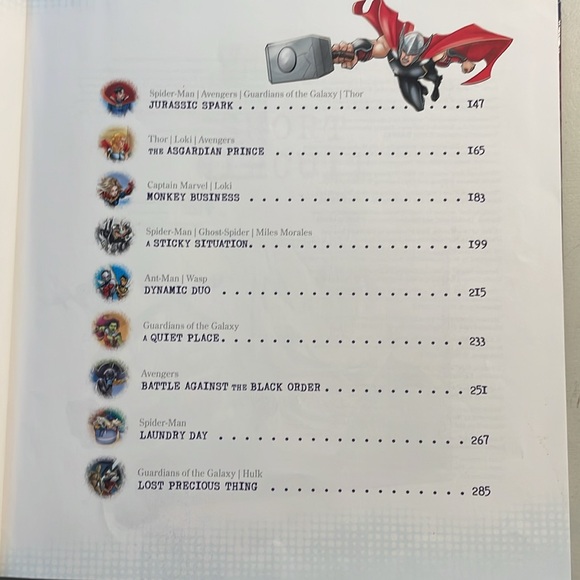 NOT ELIGIBLE FOR BUNDLE DEAL/SALE  Marvel Storybook Collection - Picture 9 of 12